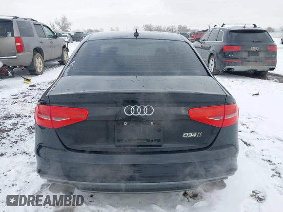 2014 Audi S4 Premium Plus with VIN WAUDGAFL2EA145267, listed as a IAAI auction lot 41127787 with 124,844 mi miles. Bid and sale history available at carsss.com. Image 16.