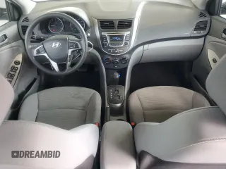 2017 Hyundai Accent SE with VIN KMHCT4AE8HU351826, listed as a Copart auction lot 51245455 with 63,230 mi miles and Salvage Title. Bid and sale history available at carsss.com. Image 8.