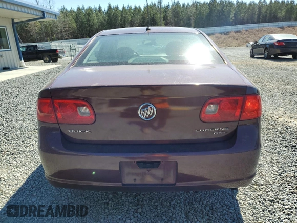 2007 Buick Lucerne CXL with VIN 1G4HD57247U107952, listed as a Copart auction lot 46883055 with 184,726 mi miles and Salvage Title. Bid and sale history available at DreamBid. Image 6.