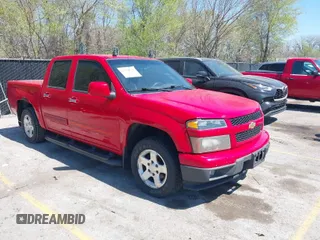 2012 Chevrolet Colorado LT w/1LT with VIN 1GCDSCF97C8135307, listed as a IAAI auction lot 41992658 with 224,343 mi miles. Bid and sale history available at carsss.com. Image 1.