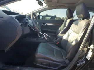 2015 Honda Civic EX-L with VIN 19XFB2F94FE214043, listed as a Copart auction lot 53528065 with 120,000 mi miles and Salvage Title. Bid and sale history available at carsss.com. Image 7.