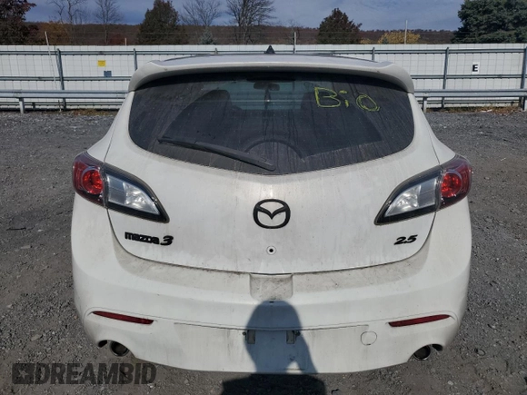 2012 Mazda 3 S Touring with VIN JM1BL1L69C1503451, listed as a Copart auction lot 78865874 with 116,066 mi miles and Salvage Title. Bid and sale history available at DreamBid. Image 6.