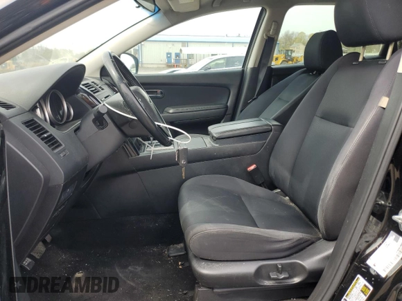 2011 Mazda CX-9 Sport with VIN JM3TB3BVXB0320390, listed as a Copart auction lot 53681995 with 125,829 mi miles and Salvage Title. Bid and sale history available at DreamBid. Image 7.