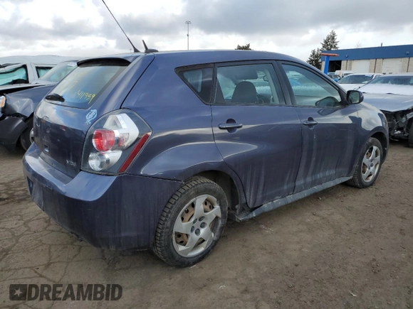 2009 Pontiac Vibe w/1SA with VIN 5Y2SP67829Z411959, listed as a Copart auction lot 43199474 with 134,217 mi miles and Salvage Title. Bid and sale history available at carsss.com. Image 3.