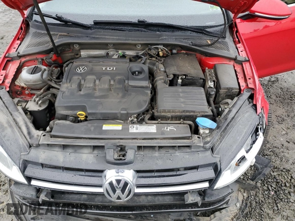 2015 Volkswagen Golf SportWagen TDI SEL with VIN 3VWCA7AU5FM510223, listed as a Copart auction lot 80114794 with 85,654 mi miles and Salvage Title. Bid and sale history available at carsss.com. Image 11.