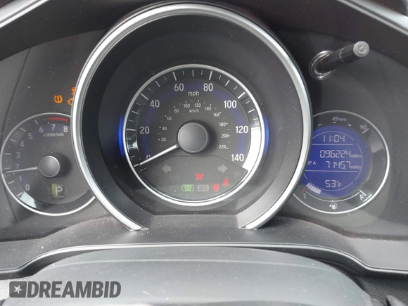 2016 Honda Fit LX with VIN JHMGK5H59GS008911, listed as a IAAI auction lot 42002981 with 96,224 mi miles and . Bid and sale history available at DreamBid. Image 7.