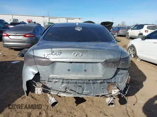 2014 Infiniti Q50 Premium with VIN JN1BV7AR7EM695001, listed as a IAAI auction lot 41429791 with 123,572 mi miles. Bid and sale history available at carsss.com. Image 16.