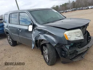2013 Honda Pilot EX-L with VIN 5FNYF3H57DB011197, listed as a IAAI auction lot 41684146 with 163,364 mi miles. Bid and sale history available at carsss.com. Image 1.