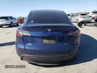 2022 Tesla Model Y Long Range with VIN 7SAYGDEE1NF481639, listed as a Copart auction lot 49896125 with Not Provided miles and Salvage Title. Bid and sale history available at carsss.com. Image 6.