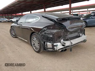 2011 Porsche Panamera Turbo with VIN WP0AC2A70BL090139, listed as a IAAI auction lot 41721430 with 65,160 mi miles and . Bid and sale history available at DreamBid. Image 3.