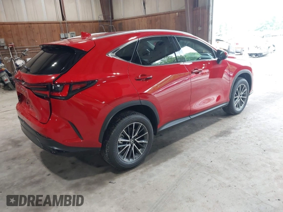2025 Lexus NX 350 Premium z VIN 2T2GGCEZ5SC086994, wystawiony jako IAAI lot #42482143 z przebiegiem 169 mil mil oraz . Historia ofert i sprzedaży dostępna na DreamBid. Obrazek 4.