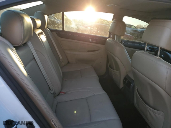2010 Hyundai Genesis with VIN KMHGC4DF7AU105880, listed as a Copart auction lot 83982564 with 136,383 mi miles and Clean Title. Bid and sale history available at carsss.com. Image 11.