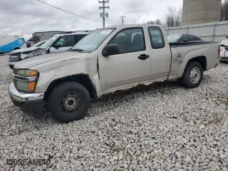 2007 Chevrolet Colorado LT w/1LT with VIN 1GCCS199078202444, listed as a Copart auction lot 80163634 with 0 mi miles and Clean Title. Bid and sale history available at carsss.com. Image 1.