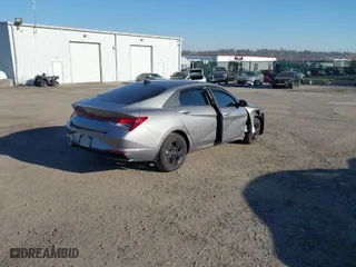 2023 Hyundai Elantra SEL with VIN KMHLM4AG9PU566192, listed as a IAAI auction lot 41763506 with 17,813 mi miles. Bid and sale history available at carsss.com. Image 4.