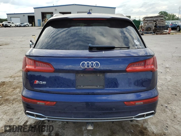 2018 Audi SQ5 Prestige with VIN WA1C4AFY9J2217762, listed as a Copart auction lot 60276294 with 96,861 mi miles and Salvage Title. Bid and sale history available at DreamBid. Image 6.