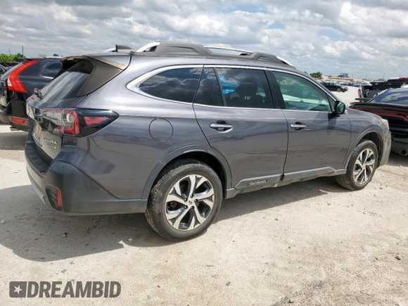 2022 Subaru Outback Touring with VIN 4S4BTAPC5N3212044, listed as a Copart auction lot 54174235 with 28,445 mi miles and Clean title. Bid and sale history available at DreamBid. Image 3.