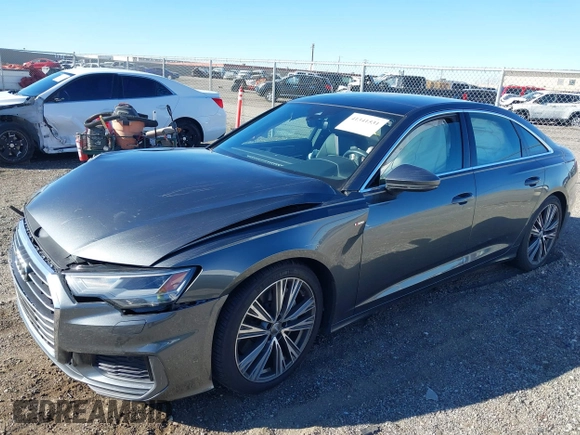 2019 Audi A6 Premium with VIN WAUK2AF22KN106714, listed as a IAAI auction lot 41341531 with 35,640 mi miles. Bid and sale history available at carsss.com. Image 18.