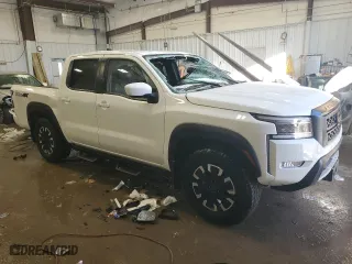 2023 Nissan Frontier PRO-4X with VIN 1N6ED1EK4PN629264, listed as a Copart auction lot 87851315 with 34,258 mi miles and Non Repairable. Bid and sale history available at carsss.com. Image 4.