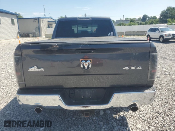 2017 Ram 1500 Big Horn z VIN 1C6RR7TT6HS661468, wystawiony jako Copart lot #62992085 z przebiegiem 108 294 mil mil oraz Szkoda całkowita • Salvage title. Historia ofert i sprzedaży dostępna na DreamBid. Obrazek 6.