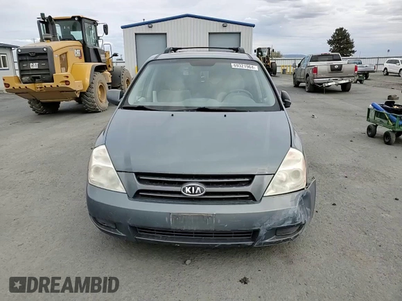 2007 Kia Sedona LX with VIN KNDMB233776175608, listed as a Copart auction lot 69321964 with 198,560 mi miles and Salvage Title. Bid and sale history available at carsss.com. Image 11.