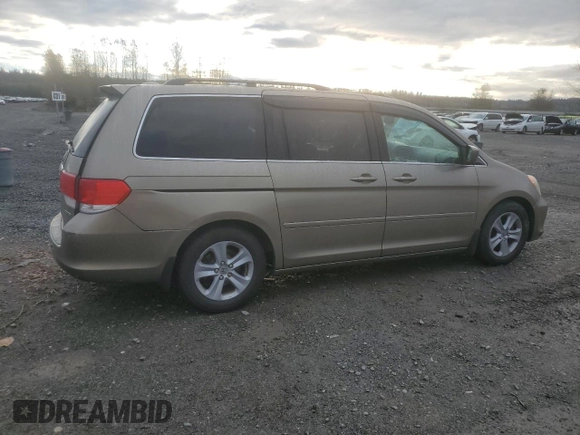 2009 Honda Odyssey Touring with VIN 5FNRL38859B502561, listed as a Copart auction lot 78481464 with 118,824 mi miles and Salvage Title. Bid and sale history available at carsss.com. Image 3.