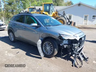 2020 Hyundai Kona SEL with VIN KM8K2CAA5LU571729, listed as a IAAI auction lot 42151105 with 43,865 mi miles and . Bid and sale history available at DreamBid. Image 1.