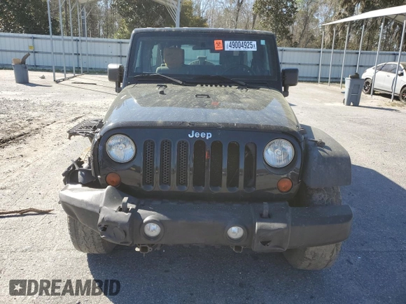 2009 Jeep Wrangler Unlimited X with VIN 1J4GA391X9L788932, listed as a Copart auction lot 49004925 with 105,674 mi miles and Salvage Title. Bid and sale history available at carsss.com. Image 5.