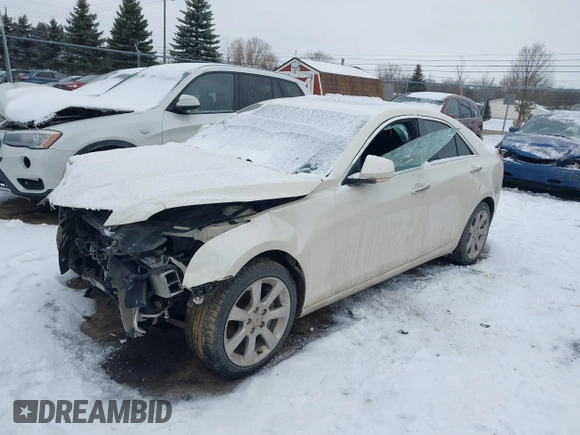 2013 Cadillac ATS Luxury with VIN 1G6AH5RX7D0136886, listed as a IAAI auction lot 41311704 with 107,035 mi miles and . Bid and sale history available at DreamBid. Image 2.