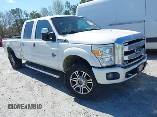 2015 Ford F-250 Lariat with VIN 1FT7W2BT4FED62506, listed as a IAAI auction lot 41796155 with 222,066 mi miles and . Bid and sale history available at DreamBid. Image 1.