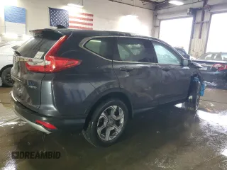 2018 Honda CR-V EX with VIN 7FARW2H58JE049309, listed as a Copart auction lot 50041775 with 69,066 mi miles and Salvage Title. Bid and sale history available at carsss.com. Image 3.