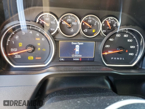 2020 Chevrolet Silverado 1500 RST with VIN 3GCPWDED2LG324163, listed as a Copart auction lot 85492104 with 94,500 mi miles and Salvage Title. Bid and sale history available at DreamBid. Image 9.