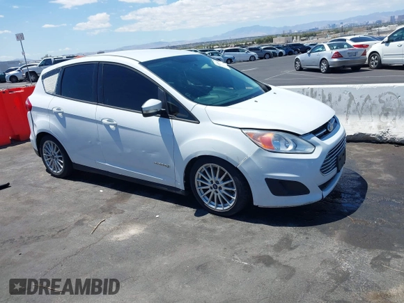 2013 Ford C-Max SE with VIN 1FADP5AU9DL556619, listed as a IAAI auction lot 42140929 with 254,722 mi miles. Bid and sale history available at carsss.com. Image 1.