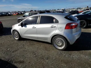 2015 Kia Rio EX with VIN KNADN5A32F6494101, listed as a Copart auction lot 44368435 with 153,503 mi miles and Clean Title. Bid and sale history available at carsss.com. Image 2.