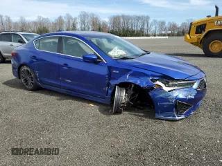 2019 Acura ILX Premium with VIN 19UDE2F81KA006447, listed as a Copart auction lot 49531005 with 26,038 mi miles and Salvage Title. Bid and sale history available at DreamBid. Image 4.