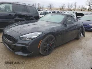 2022 BMW Z4 sDriveM40i with VIN WBAHF9C05NWX73677, listed as a Copart auction lot 78484773 with 4,000 mi miles. Bid and sale history available at carsss.com. Image 1.