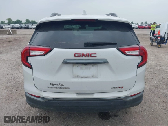 2024 GMC Terrain AT4 with VIN 3GKALYEG6RL311758, listed as a IAAI auction lot 42278713 with 14,701 mi miles and . Bid and sale history available at DreamBid. Image 16.