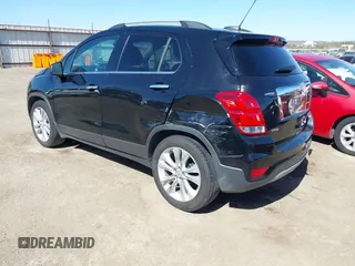 2017 Chevrolet Trax Premier with VIN 3GNCJMSB2HL283460, listed as a IAAI auction lot 41740848 with 79,326 mi miles. Bid and sale history available at carsss.com. Image 3.