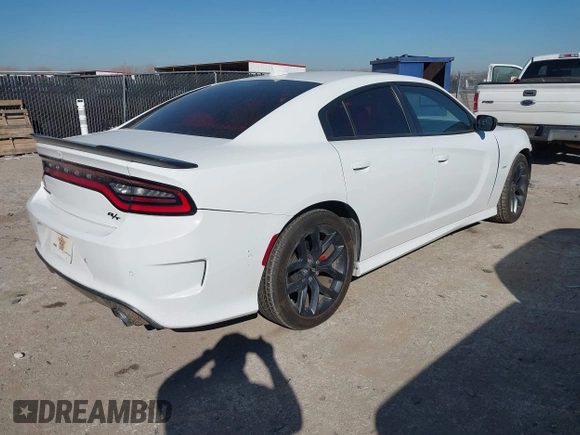 2019 Dodge Charger R/T with VIN 2C3CDXCT9KH629940, listed as a IAAI auction lot 41651890 with 87,628 mi miles and . Bid and sale history available at DreamBid. Image 4.