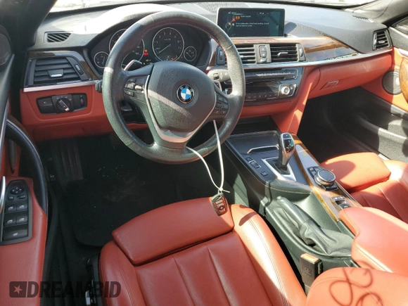 2016 BMW 4 Series 428i xDrive with VIN WBA3T1C52GP822072, listed as a Copart auction lot 87244184 with 80,946 mi miles and Salvage title. Bid and sale history available at DreamBid. Image 8.