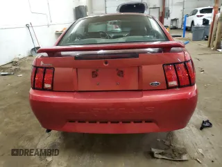 2002 Ford Mustang Standard z VIN 1FAFP40442F189502, wystawiony jako Copart lot #60606665 z przebiegiem 72 751 mil mil oraz Czysty tytuł • Clean title. Historia ofert i sprzedaży dostępna na DreamBid. Obrazek 6.
