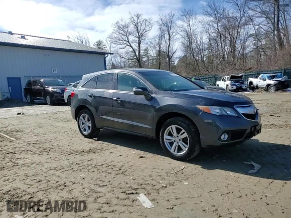 2014 Acura RDX Tech Pkg with VIN 5J8TB4H53EL018370, listed as a Copart auction lot 48123235 with 140,085 mi miles and Salvage Title. Bid and sale history available at carsss.com. Image 15.