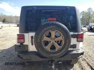 2018 Jeep Wrangler JK Unlimited Sport S with VIN 1C4BJWDG3JL885083, listed as a Copart auction lot 43931185 with 44,971 mi miles and Salvage Title. Bid and sale history available at carsss.com. Image 6.