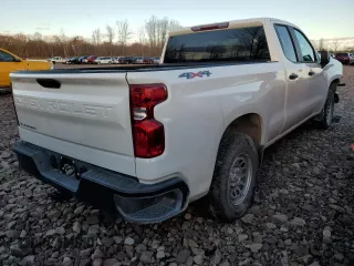 2024 Chevrolet Silverado 1500 Work Truck with VIN 1GCRDAEK7RZ311395, listed as a Copart auction lot 78240744 with Not Provided miles and Salvage Title. Bid and sale history available at DreamBid. Image 3.