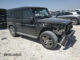 2015 Mercedes-Benz G-Class G 63 AMG with VIN WDCYC7DF7FX233725, listed as a Copart auction lot 49795855 with 114,731 mi miles and Salvage Title. Bid and sale history available at carsss.com. Image 4.