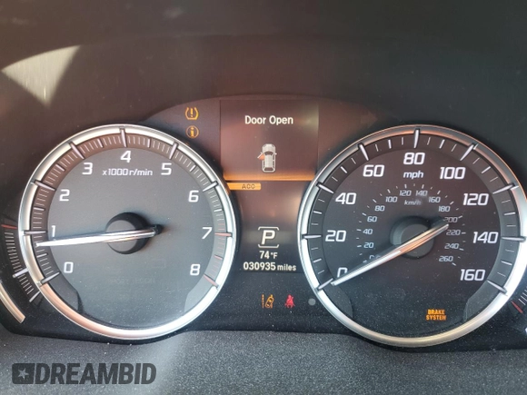 2019 Acura MDX Technology z VIN 5J8YD3H57KL009161, wystawiony jako Copart lot #86715854 z przebiegiem 30 935 mil mil oraz Szkoda całkowita • Salvage title. Historia ofert i sprzedaży dostępna na DreamBid. Obrazek 9.