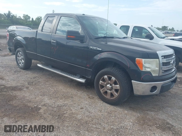 2013 Ford F-150 XL with VIN 1FTEX1CM1DFA35378, listed as a IAAI auction lot 42504522 with 204,858 mi miles and . Bid and sale history available at DreamBid. Image 1.
