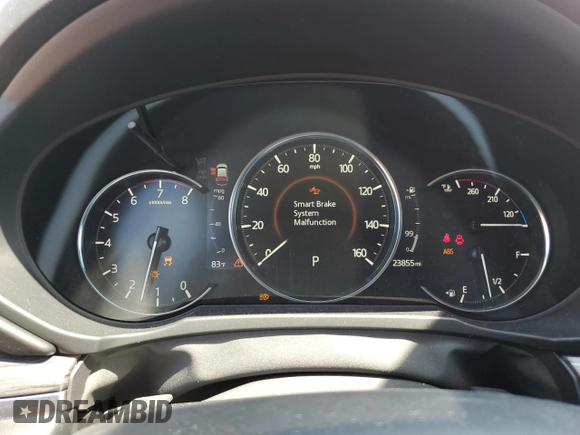 2019 Mazda CX-5 Grand Touring with VIN JM3KFBDM7K1668396, listed as a Copart auction lot 59732785 with 23,855 mi miles and Salvage title. Bid and sale history available at DreamBid. Image 9.