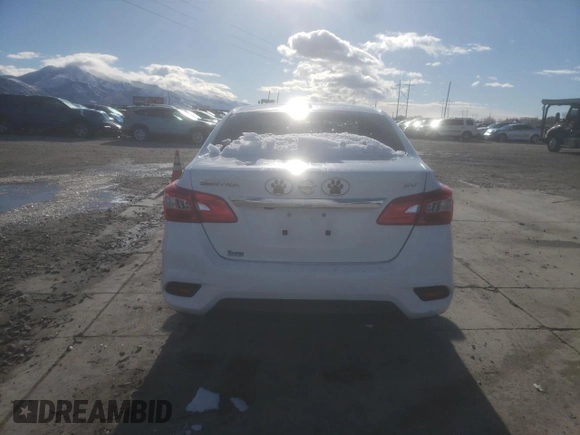 2019 Nissan Sentra SV with VIN 3N1AB7AP5KY279332, listed as a Copart auction lot 87600345 with 63,696 mi miles and Salvage Title. Bid and sale history available at DreamBid. Image 6.