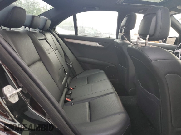 2013 Mercedes-Benz C 300 Sport with VIN WDDGF8AB9DR293254, listed as a Copart auction lot 51088535 with 131,314 mi miles and Salvage Title. Bid and sale history available at DreamBid. Image 10.