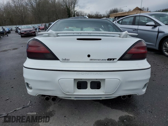 2002 Pontiac Grand Am GT with VIN 1G2NW52E02M511816, listed as a Copart auction lot 49452274 with 0 mi miles and Salvage Title. Bid and sale history available at carsss.com. Image 6.